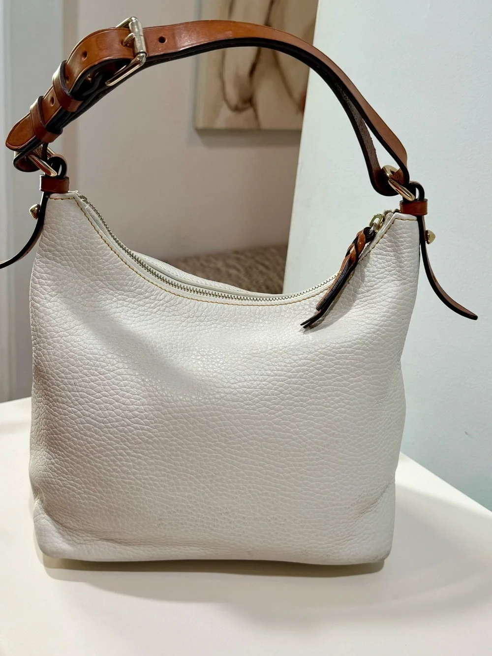 Dooney & Bourke Dillen Pocket Sac Leather Bag